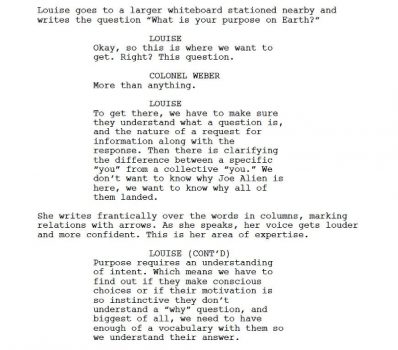 How I Wrote Arrival (and What I Learned Doing It)