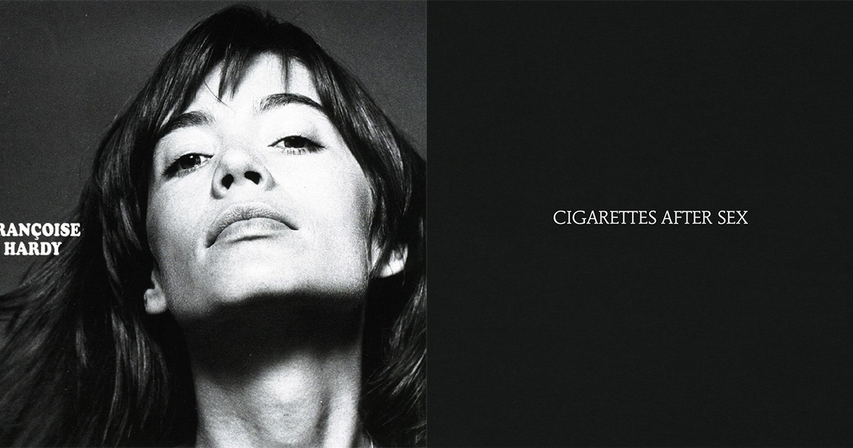The legendary French singer on Cigarettes After Sex, "which I have...