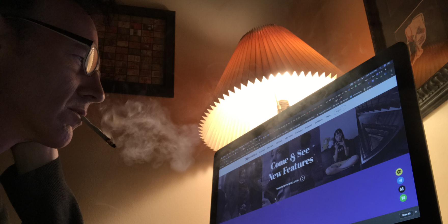 The Cool of Film and Blockchain