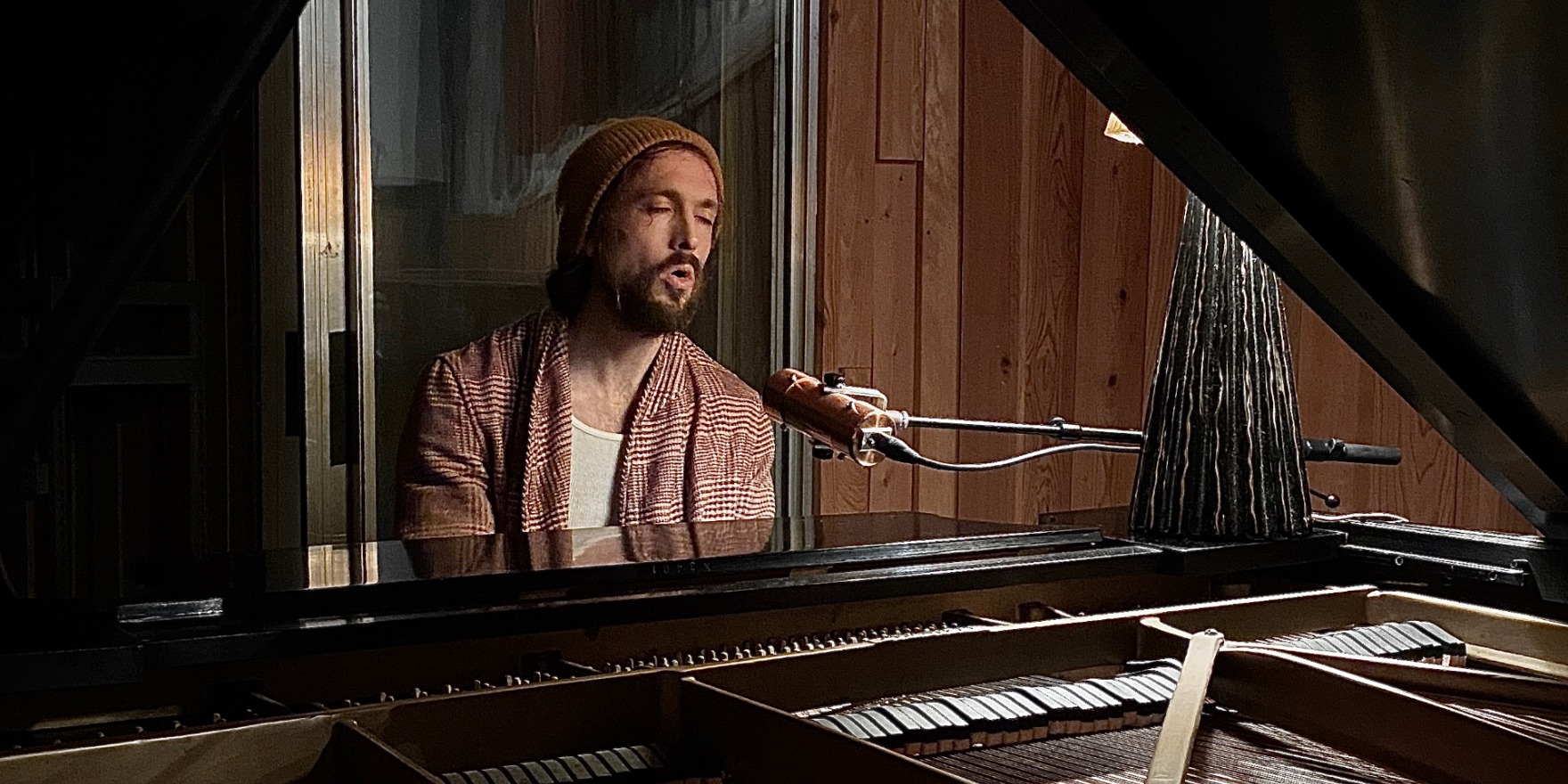 In Alex Ebert’s New Video, He’s a RollerSkating Green Screen