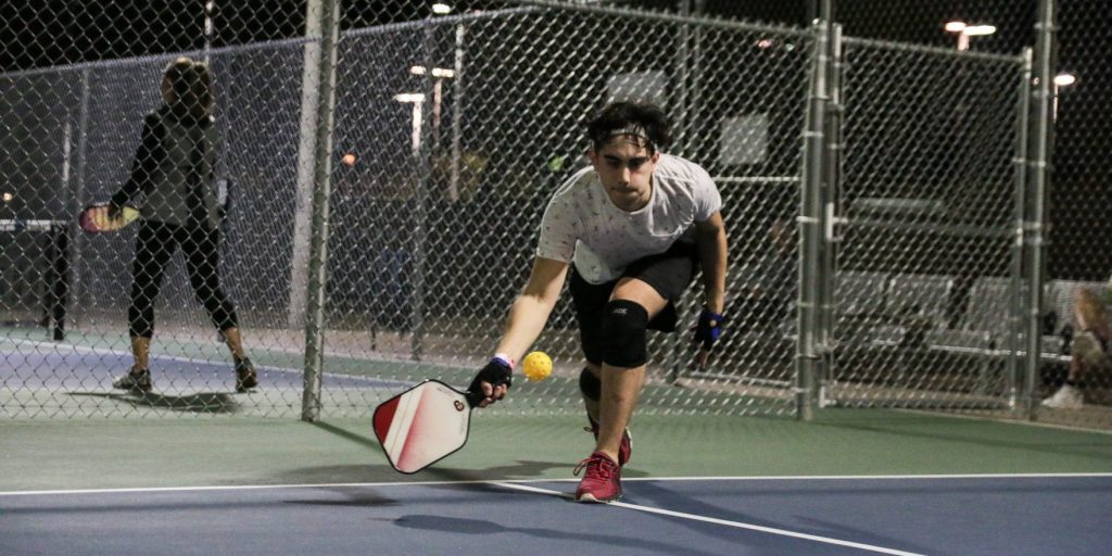 Calvin Langman of The Happy Fits is Playing Pickleball Like There’s No
