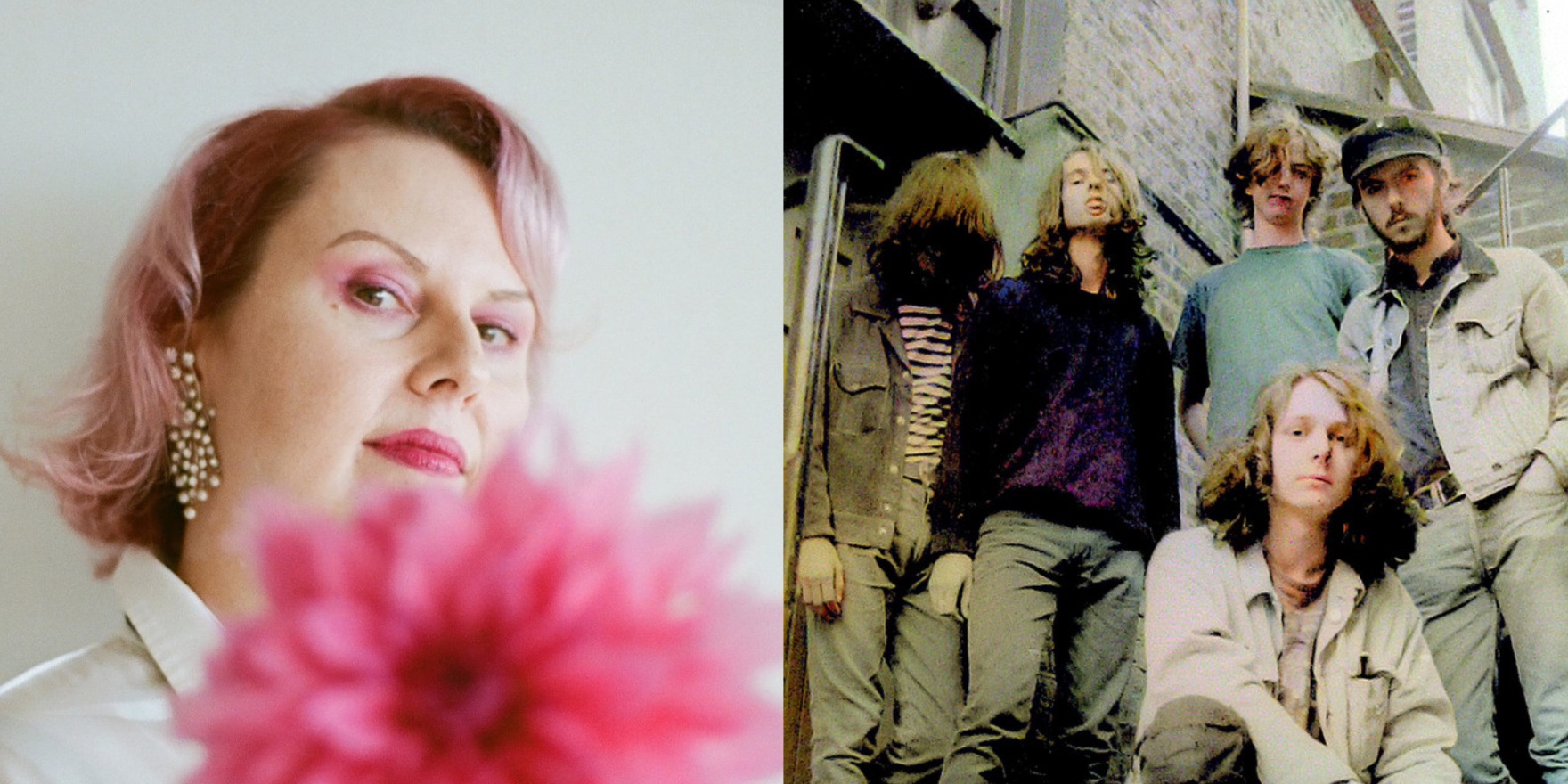 Paula Kelley (Drop Nineteens) and Andy Sherriff (Chapterhouse
